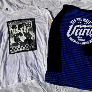 Van’s Long Sleeve T Shirts Youth Lg/Xl